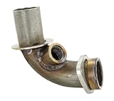 b00aqe5mlc krümmer SIP para Vespa GTS/GTV 300 ccm Acero Inoxidable, para sonda lambda