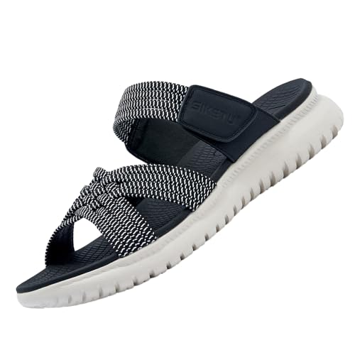 Acfoda Sandalias de Mujer de Verano Zapatillas cómodas con Soporte ortopédico Zapatos Moda Elegantes Informales Suaves y livianos Negro 38 Acfoda Sandalias de Mujer de Verano Zapatillas cómodas con Soporte ortopédico Zapatos Moda Elegantes Informales Suaves y livianos Negro 38