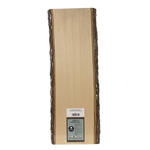 Walnut Hollow Tablón de Madera de Nogal Hueco de Tilo campestre extralargo, 58,4 cm para leña, decoración del hogar y Bodas rústicas