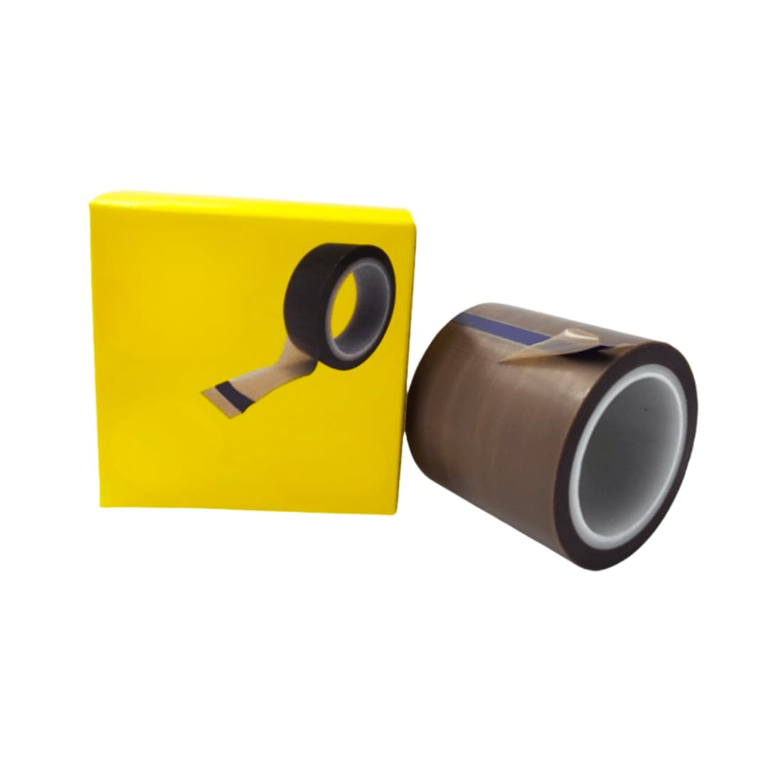 1 Stück 903UL PEFT-Bandrolle – hitze- und kältebeständiges PTFE-Dichtungsband for elektrische und optoelektronische Anwendungen, 10 m Länge,(0.18mmx50mm)