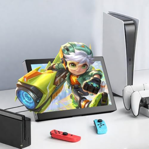 Image of 10.1 inch 2K Touchscreen Monitor, 2560x1600 USB-C HDMI Portable Touch Display | Small Monitor, Built-in Speakers, Adjustable Kickstand, VESA Mountable, 16:10 QHD IPS, for Laptops /PC /Phone /PS4 /Xbox