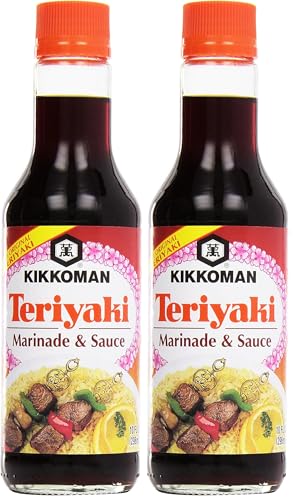 Image of Kikkoman Teriyaki Marinade & Sauce, 10 oz (Pack of 2)
