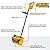Pwokvec Cordless Snow Shovel, 12-Inch Width 6-Inch Depth, Compatible with DeWALT 20V MAX Battery, 20FT Snow Throw Distance, Lightweight Electric Snow Blower, Tool Only-Battery & Charger not Included