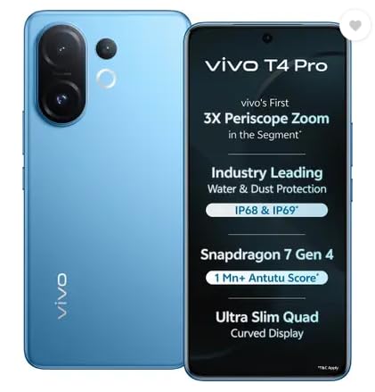 Image of VIVO T4 Pro 5G, Nitro Blue (8GB, 128GB)