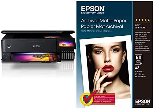 Epson EcoTank ET-8550 A3 Print/Scan/Copy Wi-Fi Photo Ink Tank Printer ...