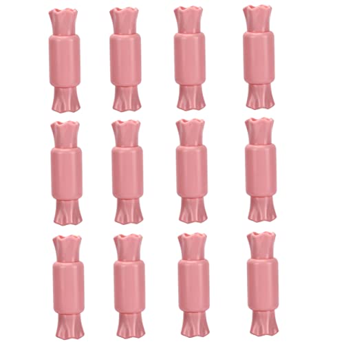 FOMIYES 12 Piezas Contenedores De Brillo De Labios Planeo Lápiz Labial Tubos Vacíos De Brillo De Labios Tinte Hidratar Escarpado Botellas Vacías De Brillo De Labios Rosa El Plastico