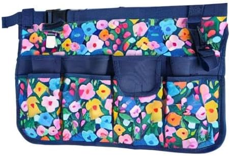 Miniatura 9 de MELOTOUGH Organizador de cubo organizador de herramientas para herramientas de jardín para cubo de 3.5 a 5 galones (flor azul)