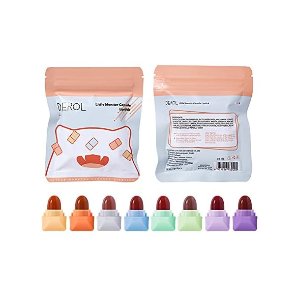 8-Pcs-Mini-Candy-Matte-Lipstick-Set-Velvet-Lipstick-Set-Nonstick-Cup-Easy-To-Color-Long-lasting-Waterproof-Swab-Lipstick-Makeup-Gift-Set SURORAIN 8 Pcs Mini Candy Matte Lipstick Set Velvet Lipstick Set Nonstick Cup Easy To Color Long-lasting Waterproof Swab Lipstick Makeup Gift Set