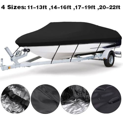 Funda de barco impermeable con costuras selladas térmicamente Oxford 7