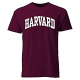 Ivysport Harvard University Crimson Short-Sleeve T-Shirt, Classic, Crimson, Large