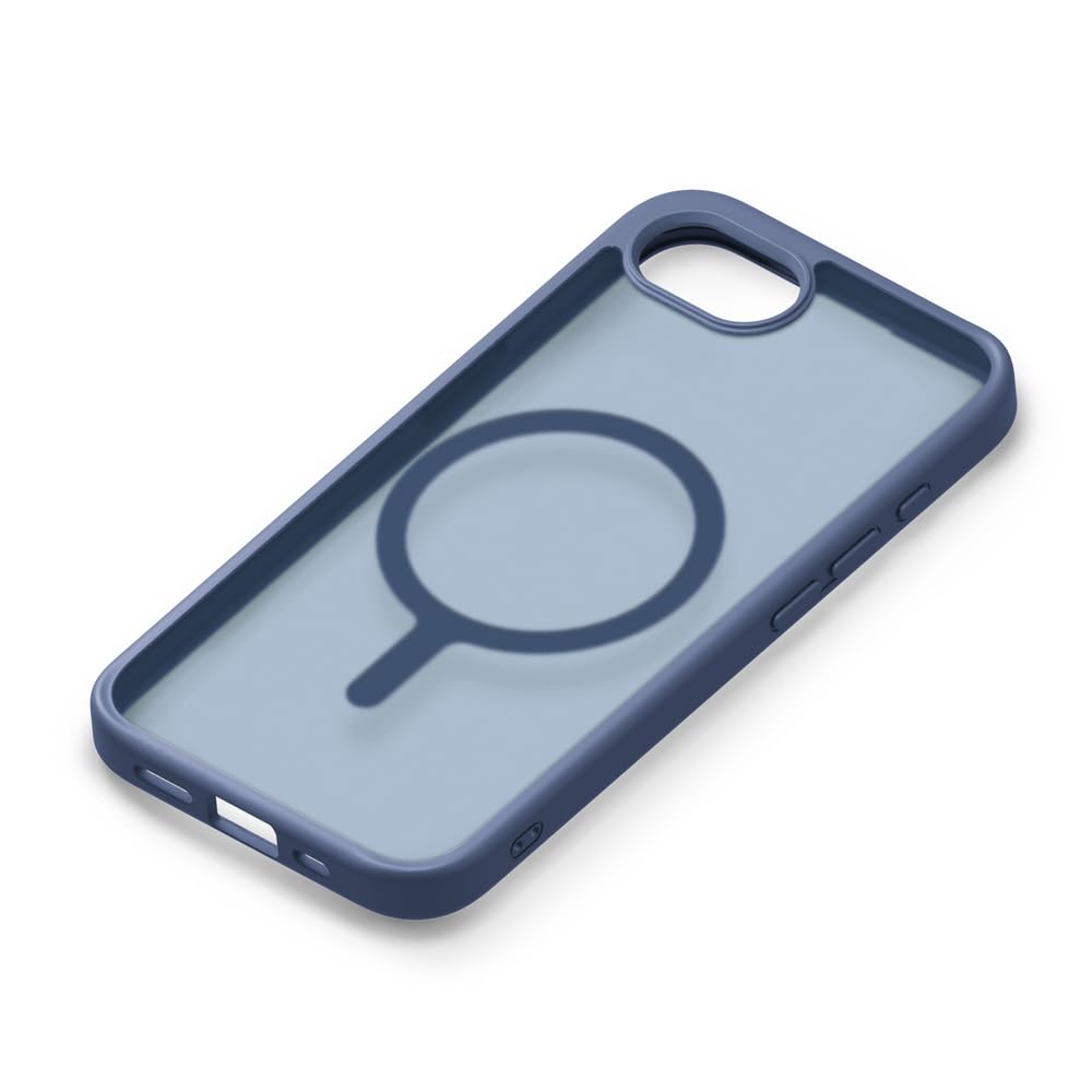 iPhone17e / iPhone16e 用 MagSafe対応 ハイブリッドケース マットネイビー PG-25KMH06NV