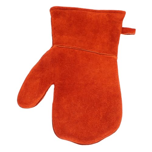 Operitacx Guanti Barbecue Professionali Per Grigliate All Aperto Guanti Da Forno Alta Temperatura Termici Resistenti Al Calore Per Cottura e Barbecue Accessori Essenziali Per Cucina e Campeg