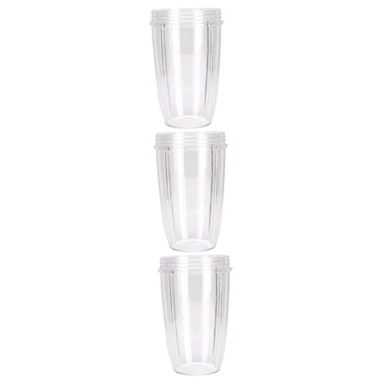 Mixeur accessoires compatibles blenders avec 3 tasses de remplacement en plastique