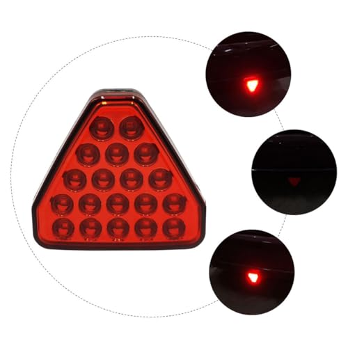GALPADA 2 Peças Luz Piloto Lâmpada De Parada Luzes Traseiras Brilhantes Travesseiro De Carro Luz De