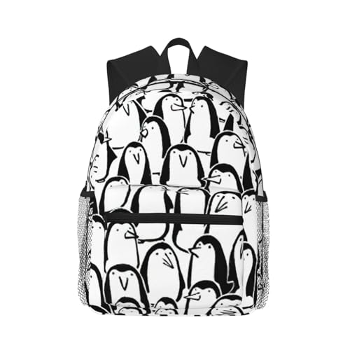 Sac à dos voyage imprimé pingouins vintage pour vos weekends