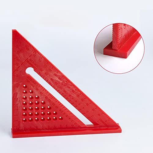 Regla triangular de medición de ángulos precisión portátil miniatura 6