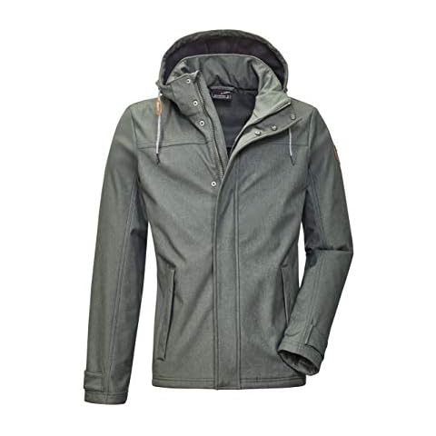 G.I.G.A. DX Herren Cushy MN Jckt A Casual Softshell Jacke Mit Abzippbarer Kapuze Cover