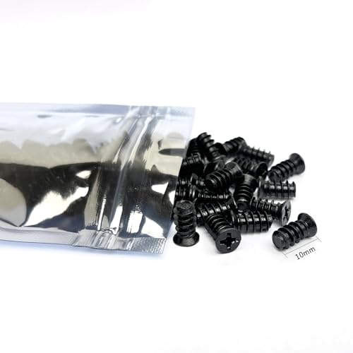 Image of 50PCS M5x10mm PC Fan Screws - Computer Case Mounting Screws