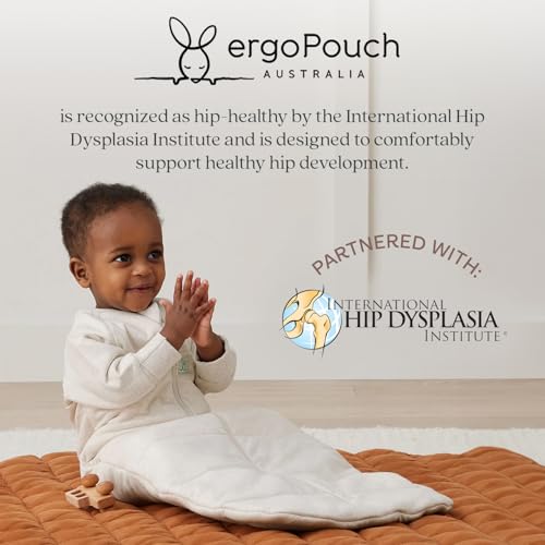 Image of ergoPouch Jersey Sleeping Bag 1.0 TOG - Arms-Out Baby Sleep Sack, Ideal Transition from Swaddling, Slim Fit Keeps Baby Secure & Comfortable, Soft Breathable Fabric (8-24 Months, Daisies)