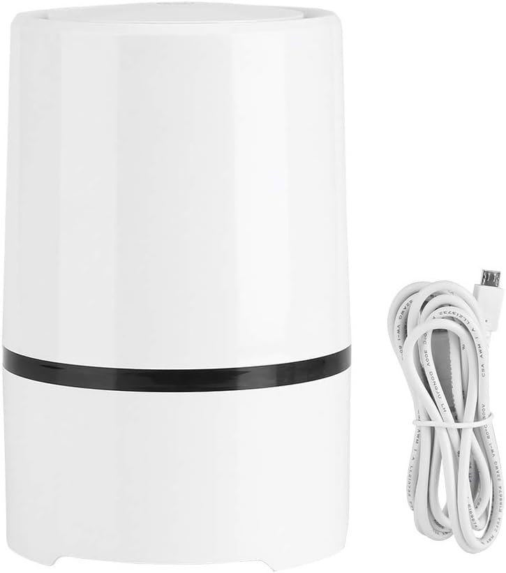 Air Purifier, Mini USB Desktop Anion Air Purifier Cleaner, Odor dust Smell Remove for Home Office with Filter