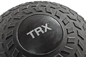 TRX Training Slam Ball, Easy- Grip Tread & Durable Rubber Shell