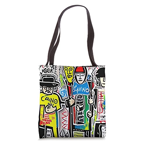 Camino de Santiago Tote Bag Graffiti St. James Path