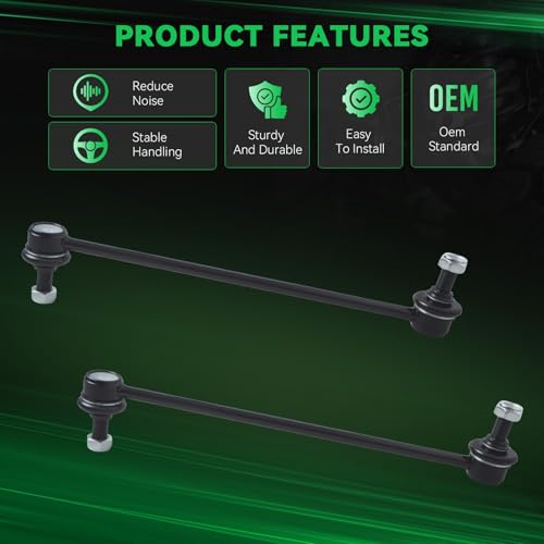 AUQDD 2Pcs K90349 Front Sway Bar Stabilizer Link Compatible With 2001-2013 Ac-ura MDX, 10-13 ZDX/Ho-nda 1999-2004 Odyssey, 2003-2015 Pilot (# 06513S0XA00 51320S0XA02 51320S0XC01) by AUQDD - Used condition - Image 4