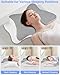 Orthopädisches Kissen, Seitenschläferkissen, Nackenstützkissen, Kopfkissen Nackenschmerzen, Memory Foam Kissen, Ergonomisches Kopfkissen, für Seiten Rücken & Bauchschläfer -Schmetterlingsform