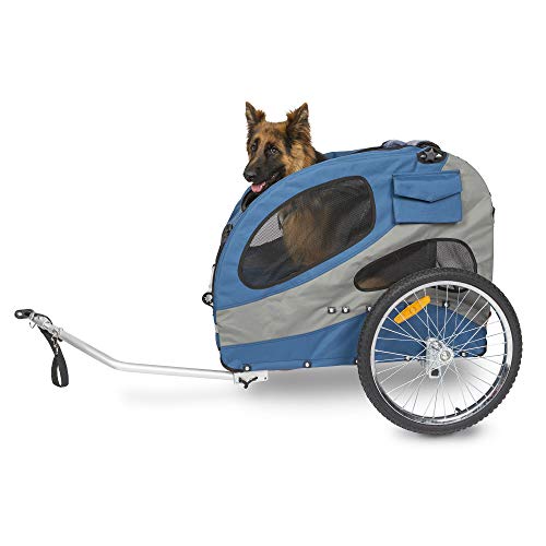 PetSafe Happy Ride Aluminum Dog Bicycle Trailer - Supports up to 110 lbs - Easy to Connect and Disconnect to Bikes… - Image 5