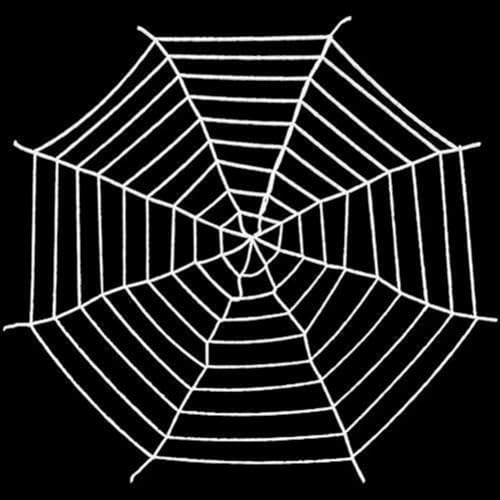 SANNLNR Telaraña gigante de Halloween de 5 pies para los mejores accesorios de decoración de Halloween, color blanco