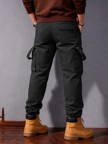 Image of Noble Monk Cargo for Men || Cotton Cargo Pant || Stylish Multi-Pocket Casual Trousers for Men