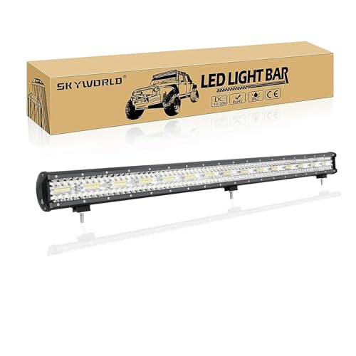 Barre lumineuse LED de travail pour camion de chantier et SUV