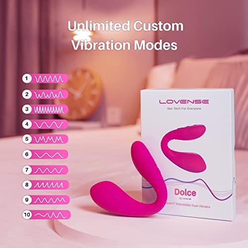 LOVENSE Dolce Bluetooth Vibratoren Vrouw Afstandsbediening App Stil, IPX7 Waterdichte, Seksspeeltjes voor Koppels - Afbeelding 4