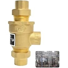 New 1/2" 9D-M3 Dual Check Valve Backflow Preventer with Intermediate Atmospheric Vent, Brass backflow preventer Female Union Inlet and Outlet Connections, 190T012