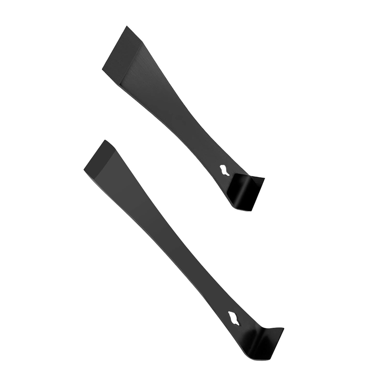 Hsioluted Black Metal Scraping Puller Wooden Board Removal Extractor Home Woodworking Stainless Steel Pry Rod Scraping Flat Rustproof Steel Colony Tool