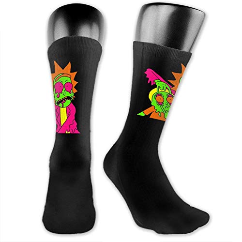 Lsjuee Rick & Morty Calcetines cómodos Calcetines cálidos Calcetines deportivos cómodos