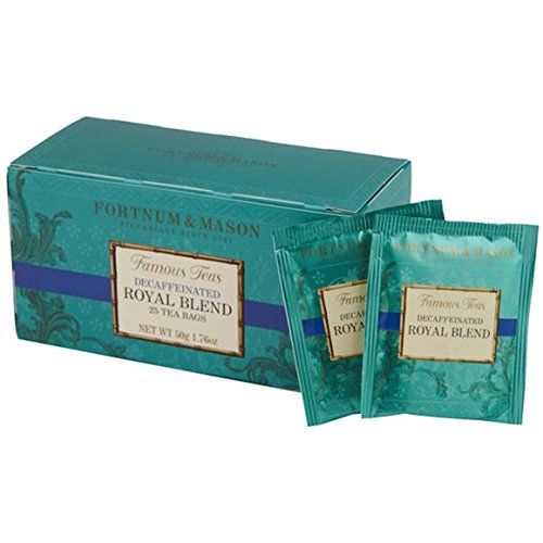 FORTNUM & MASON - Royal Blend Decaffeinated - 3 x 25 tea bags (75 tea bags)