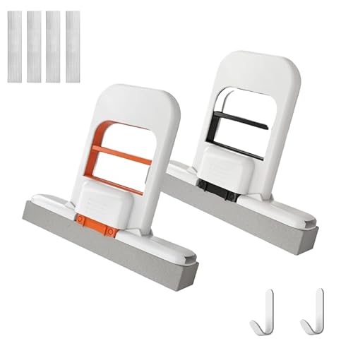 Mini Foldable Desktop Mop,2025 New Portable Mini CleaningMop,Suit for Wet Dry Use on Kitchen Countertops,Bathroom,Desktop,Glass,Living Room,Car (All)