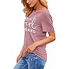 MOUSYA-Womens-I-Run-A-Girl-Gang-T-Shirt-Girl-Mom-Shirt-Short-Sleeve-Letter-Printed-Round-Neck-Summer-Casual-Tee-Tops MOUSYA Womens I Run A Girl Gang T-Shirt Girl Mom Shirt Short Sleeve Letter Printed Round Neck Summer Casual Tee Tops Red