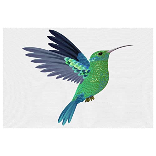 Sets de table colibri antidérapants pour sublimer vos dîners en terrasse