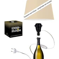 Lampara Botellas Convierte Botellas en Lámparas, Magnum Champagne, Lamparas Botellas, Luces para Botellas Lampara E27