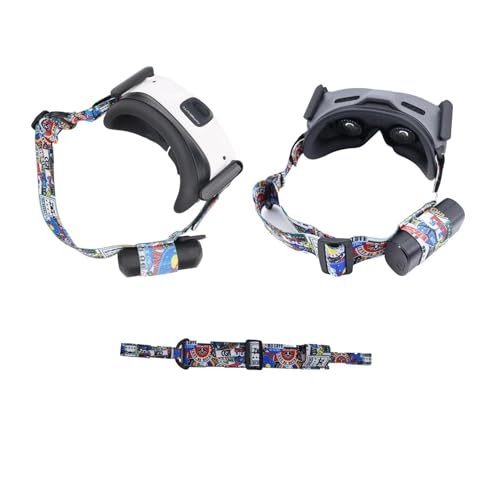 Wtohoby Insta360 ANTIGRAVITY A1�r�W�����p�e���w�b�h�o���h�ADJI Avata/FPV �h���[���S�[�O�� 2 / �S�[�O�� V2 �t���C�g���K�l�A���K�ȃw�b�h�X�g���b�v �J�����h���[���A�N�Z�T���[