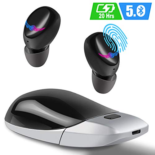 Viixm Wireless Earbuds with Built-in Mic, Bluetooth 5.0 Headphones in-Ear Hi-Fi Stereo Sound