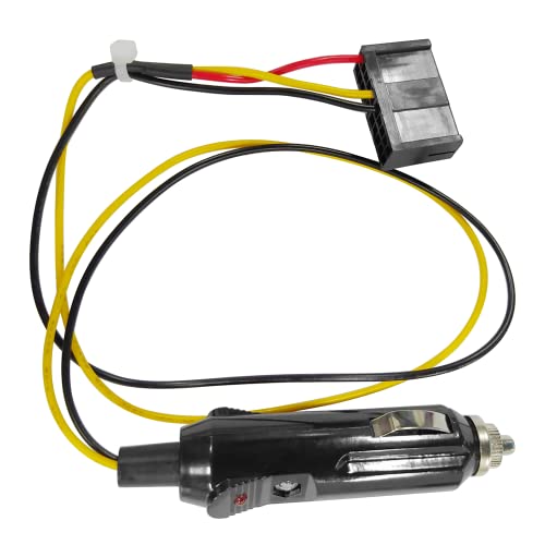 ATOTO AC-CLHU12 Adaptateur de Faisceau d'alimentation - Allume-Cigare 12 V vers connecteur d'alimentation stéréo de Voiture 12 V - Uniquement pour Les modèles d'autoradio ATOTO Cover
