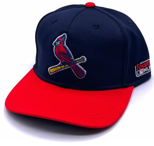 Gorra para niños del equipo St. Louis baseball rojo y azul miniatura 1