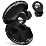 BAZOKKI Ohrstöpsel zum Schlafen 2.0 - Metall BAZOKKI Mute Upgrade | 45dB Labortest Lärmreduzierung, Militärsilikon für Seitenschläfer, Wiederverwendbar + 8-Paar austauschbare Ohrstöpsel