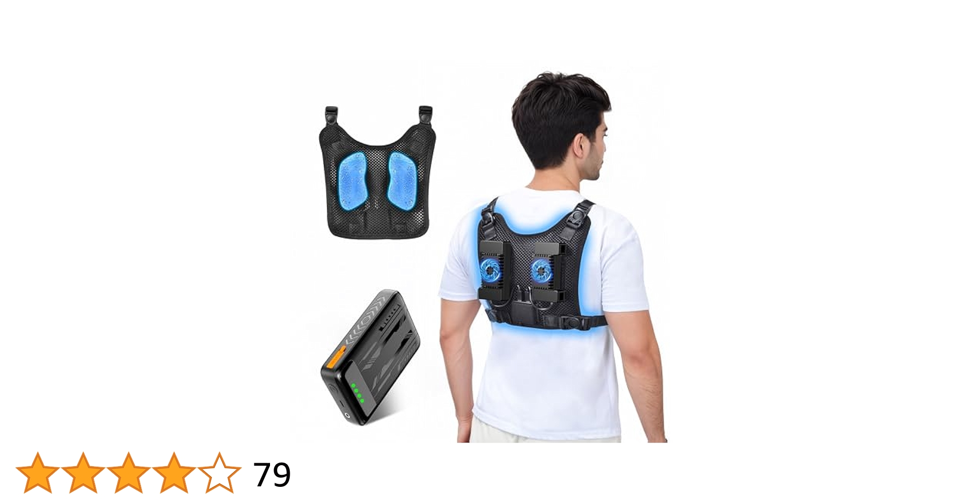 新品　ペルチェベスト　 ブラック 40000mAhバッテリー 新品 ペルチェベスト ブラック 40000mAhバッテリー Amazon