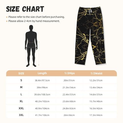 Pantalon de pyjama ample et fluide à motif chic