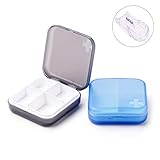 medicamentos viaje usa 【PEQUEÑO Y PORTÁTIL】Pequeño,liviano,conveniente,portátil.Fácilmente ordenado en un cajón o bolsa de viaje.