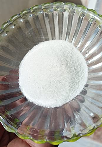 Crystal Quartz polvo triturado de 40g para resina y manualidades de arte 4